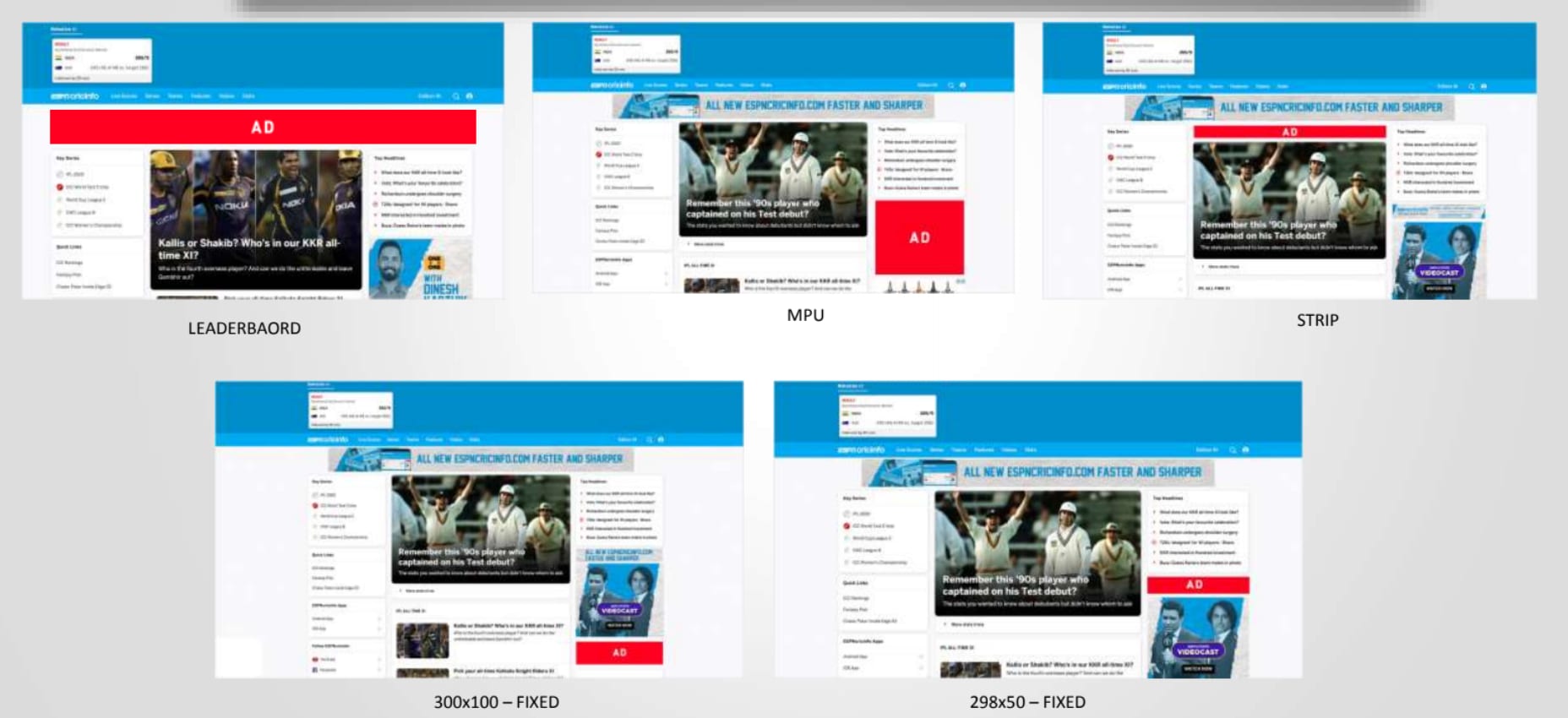 Cricinfo Advertising Rates Cricinfo Ads Advertise On Cricinfo